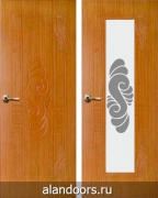 Шпонированная дверь Фиджи